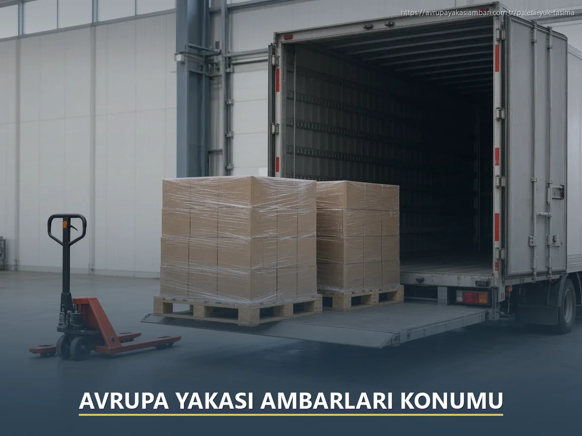 Avrupa Yakası Ambarları Konumu